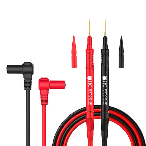 Cable de prueba para multímetro Digital CAT III, 2000V, 20A, aguja reemplazable, pluma de Cable de prueba, 76cm, 2 uds. Por pa ► Foto 1/6