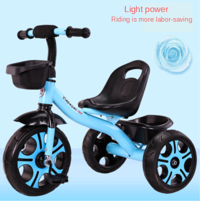 Triciclo de 12 pulgadas para niños, juguete para niños de 1 a 6 años, andador de juguete para ciclismo al aire libre ► Foto 1/6