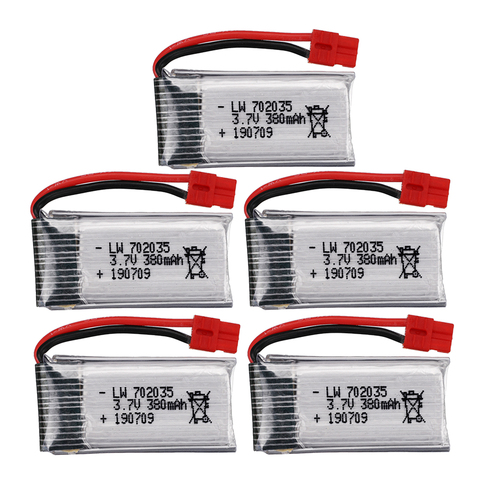 X5A-1 X15 X15C X15W Quadcopter accesorios para drones RC 3,7 V 380 mah de la batería de litio de 3,7 v 380 mah ► Foto 1/5