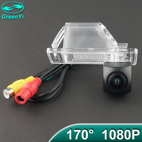 GreenYi-cámara de visión trasera para coche, dispositivo especial de 170 ° AHD 1920x1080P para Nissan QASHQAI X-TRAIL Geniss Citroen C4 C5 c-triomphe ► Foto 1/6