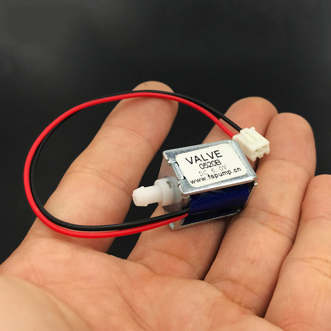 Mini válvula solenoide eléctrica de CC, 4,5 V, 6V, 12V, normalmente cerrada, n-c, extractor de leche, válvula de escape de aire de Gas ► Foto 1/6