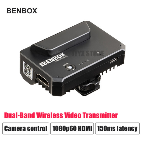 INKEE Benbox-mintransmisor de vídeo inalámbrico, con Control por cámara, HDMI, doble banda, transmisor de imagen inalámbrico para teléfonos con cámara DSLR ► Foto 1/1