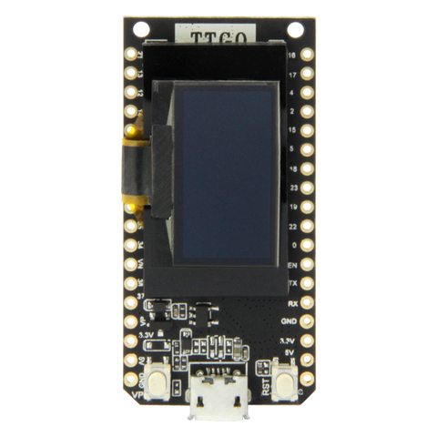 LILYGO®TTGO LORA V1.3 868/915Mhz ESP32 Chip SX1276 módulo OLED de 0,96 pulgadas pantalla con WIFI y desarrollo de Bluetooth Junta ► Foto 1/6