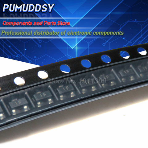 100PCS SMD por triodo BC847B 1F 0.1A/45V NPN SOT23 IC ► Foto 1/1