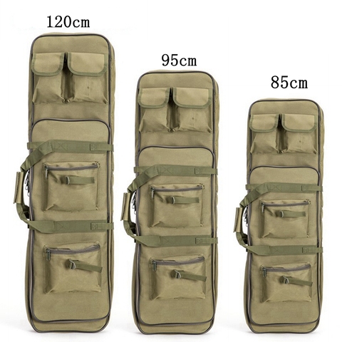Mochila táctica de caza de 85cm, 95cm, 120cm, bolso de transporte cuadrado con correa para el hombro, funda protectora para pistola ► Foto 1/6