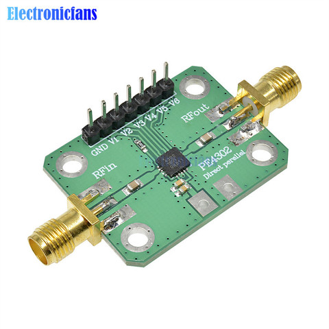 Módulo atenuador RF PE4302, atenuador de Control numérico, modo paralelo inmediato, 1MHz ~ 4GHz, NC, 50ohm, SMA, hembra, PE4302 ► Foto 1/6