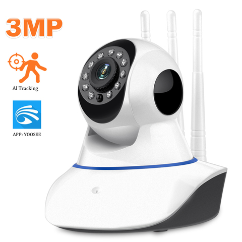 Yoosee-cámara IP inalámbrica 1080P 1536P para seguridad del hogar, Audio bidireccional para interiores, CCTV con inclinación panorámica, cámara WiFi, Monitor de vídeo para bebés de 3MP ► Foto 1/6