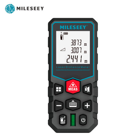 Mileseey X5 nuevo modelo láser herramienta de telémetro láser medidor de distancia medidor de medición de altura instrumento medidor de distancia láser ► Foto 1/6