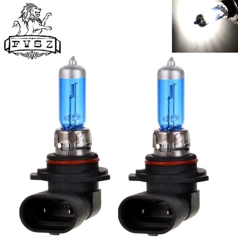 Bombillas halógenas para faros delanteros de coche, luz de cristal de haz bajo, superbombilla blanca, 9006 HB4, 12V, 55W, 5000-6000K, 2 uds. ► Foto 1/6