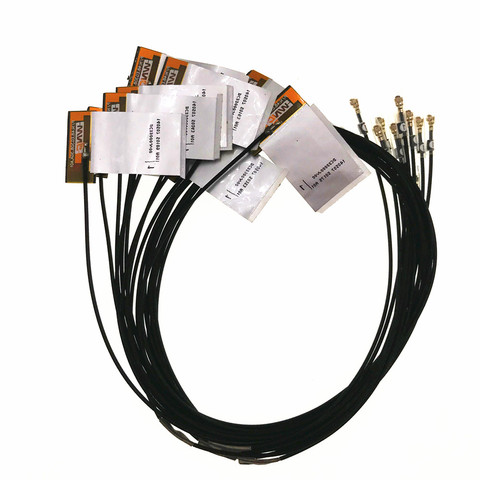 Cable de antena Tyco WNC U.FL para BCM94331CD BCM94360CD QCA9880 QCA9882 AR9280 AR9380, tarjeta Wifi, tarjeta WWAN MC7355, 10 Uds. ► Foto 1/6