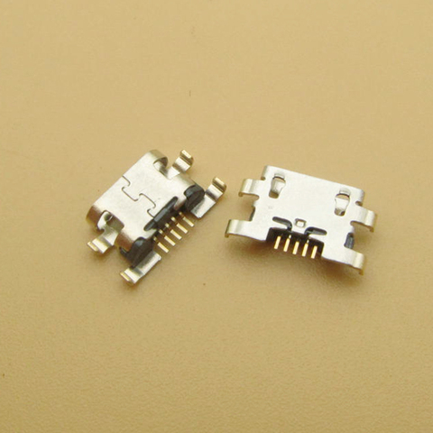 10 Uds micro conector mini USB conector de carga puerto de enchufe hembra 5 pin para Homtom HT10 Doogee X20 X30 ► Foto 1/4