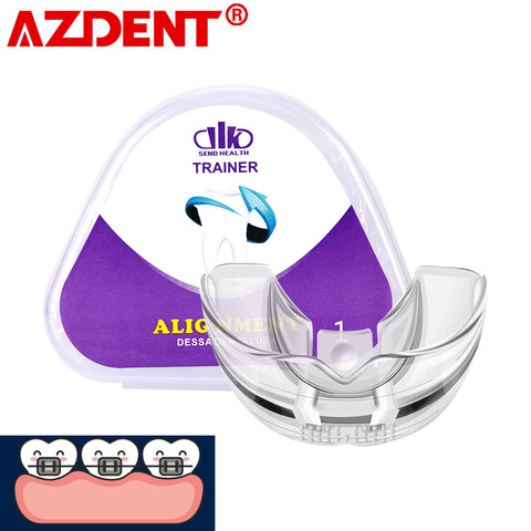 AZDENT suave y duro ortodoncia Dental aparato alineador bandejas dientes plancha dentales de alta tecnología transparente retenedor Dental ► Foto 1/6