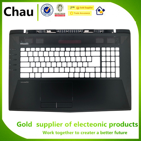 Chau nuevo para MSI GT72 GT72S MS-1781 MS-1782 portátil Palmrest Keyboard cubierta de bisel superior caso cubierta superior negro 307781C213Y311 ► Foto 1/2