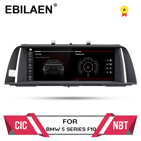 Reproductor Multimedia para coche BMW serie 5 F10/F11/10,0 (520-2011) CIC NBT, navegador GPS, 4GB RAM, 64GB rom, IPS, Android 2016 ► Foto 1/6