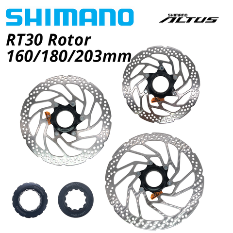 Shimano-Rotor de freno de disco Altus SM RT30, tecnología de bloqueo central para bicicleta de montaña MTB, RT-30, 160MM, 180MM, 203MM, para M2000 ► Foto 1/6