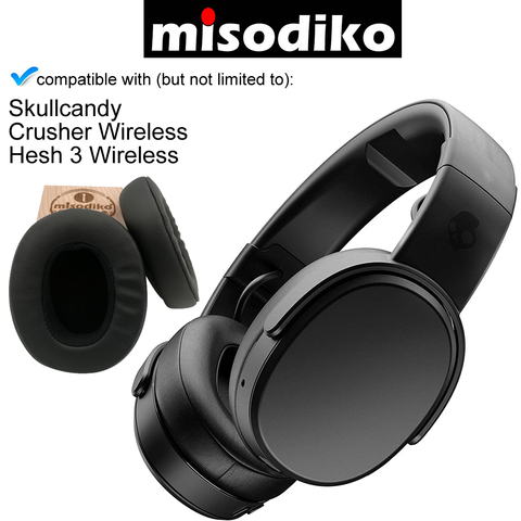 Misodiko de cojines almohadillas-Skullcandy Crusher inalámbrico Hesh 3 auriculares inalámbricos reparación almohadillas Copa cubierta ► Foto 1/6