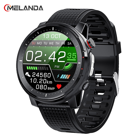 Reloj inteligente deportivo para hombre, completamente táctil, resistente al agua, IP68, Monitor de ritmo cardíaco, para teléfono IOS y Android, 2022 ► Foto 1/6