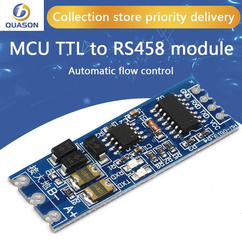 Módulo TTL Turn To RS485, módulo de Control de flujo automático, nivel UART Serial, módulo de suministro de convertidor de electricidad mutuo, 3,3 V, 5V ► Foto 1/6