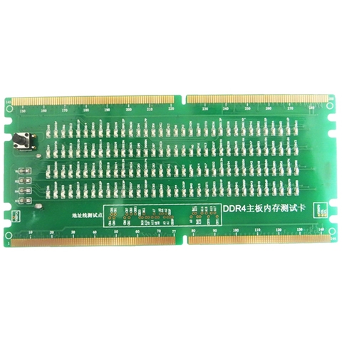 DDR4 tarjeta de prueba RAM ranura de memoria LED escritorio reparación de la placa base analizador Tester ► Foto 1/6