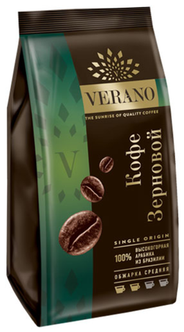 «Verano»... кофе в зёрнах 250 г ► Foto 1/1