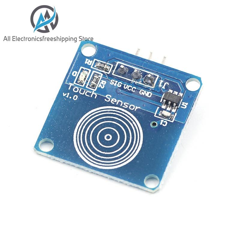 Sensor táctil digital para arduino, módulos de Interruptor táctil capacitivo TTP223B de 1 canal Jog ► Foto 1/4