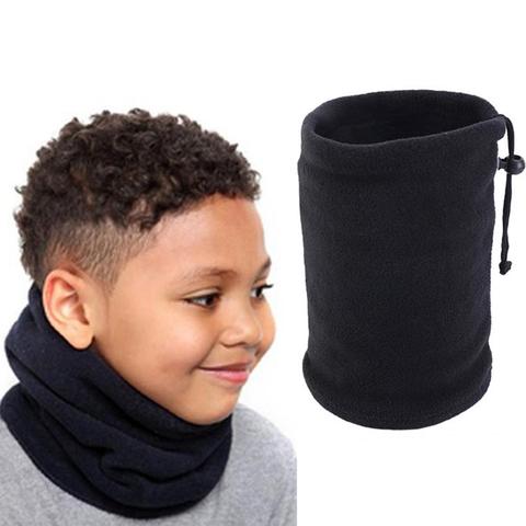 Bufanda deportiva para niños, calentador de cuello de invierno, bufanda de tubo de esquí, cubierta facial para clima frío, chal para niños y niñas ► Foto 1/6