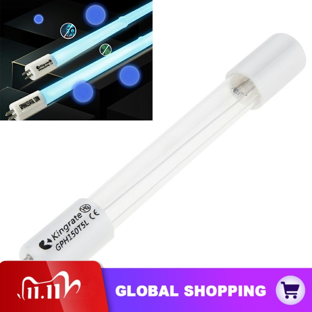 T5 6W 8W 10W 15W 17W Lámpara Germicida UV luz ultravioleta Filtro de tubo LED UV germicida lámpara bactericida para la esterilización del aire ► Foto 1/6