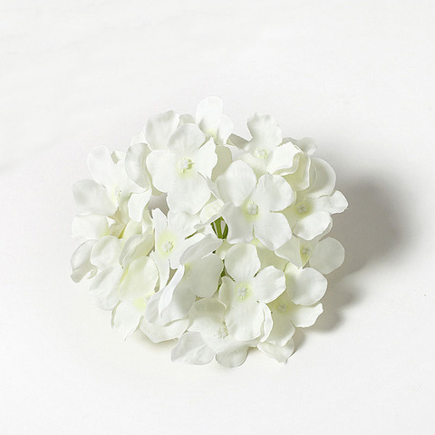 Cabeza de flor de hortensia Artificial para decoración del hogar, arco de fondo de boda, Flores decorativas para pared, Flores falsas, 15cm, 1 unidad ► Foto 1/6