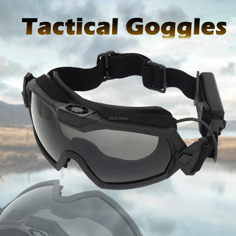 Gafas militares tácticas Airsoft Paintball Cs, lentes de combate para ciclismo, a prueba de viento, senderismo, pesca, caza, tiro, Ejército ► Foto 1/6