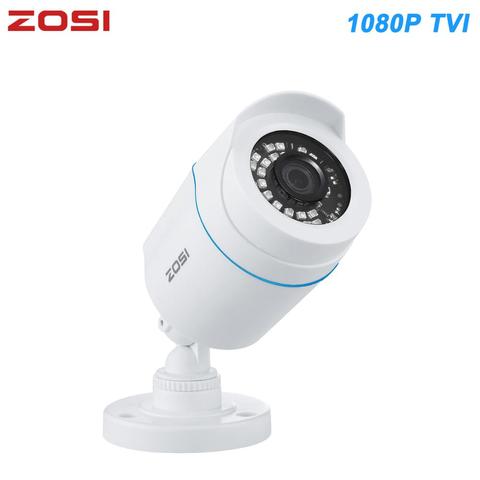 ZOSI-cámara de seguridad para el hogar, dispositivo de vídeo CCTV de 1080P, 2MP, H.265, visión nocturna, impermeable, para sistema de vigilancia, Kits DVR, videcam ► Foto 1/6