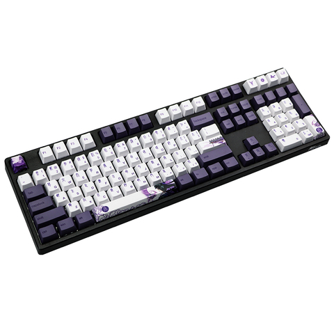 Juego de teclas de teñido con subcama PBT, OEM, mecánico, Toetsenbord, Voor, GH60, RK61/ALT61/Annie /poker, GK61dz60, TKL87 ► Foto 1/6