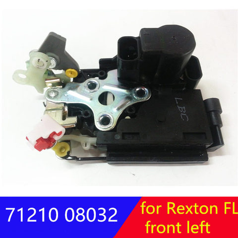 Montaje de pestillo de puerta delantera izquierda para Ssangyong Rexton, 7121008032 genuino, 2001-2017, Rexton W, actuador de pestillo LH 71210 08032 ► Foto 1/3