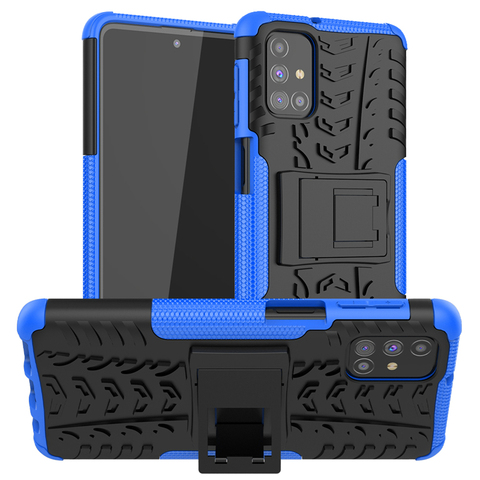 Para Samsung Galaxy M31S Funda Anti-knock Bumper Heavy Duty Armor Contraportada para Samsung M31 S Funda de teléfono de silicona para Samsung M31S ► Foto 1/6