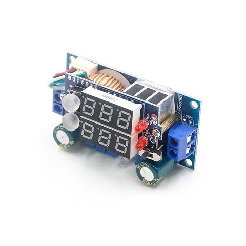 Controlador de MPPT de Panel Solar 5A, módulo de carga CC/CV reductor de DC-DC, pantalla LED, controladores reguladores ► Foto 1/3
