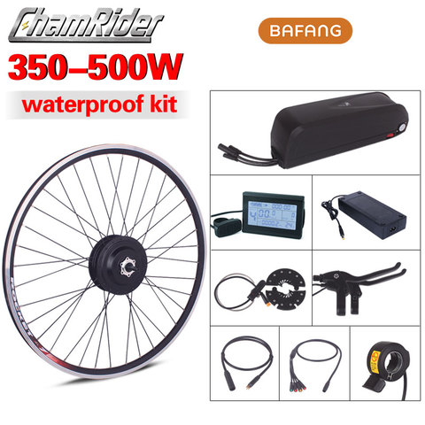 Conector a prueba de agua para bicicleta, enchufe con equipo de conversión para bici eléctrica de 500W, 36V 48V 52V motor SWX02, súper batería de botella 8fun, RM G020.350/500.D, BAFANG ► Foto 1/6