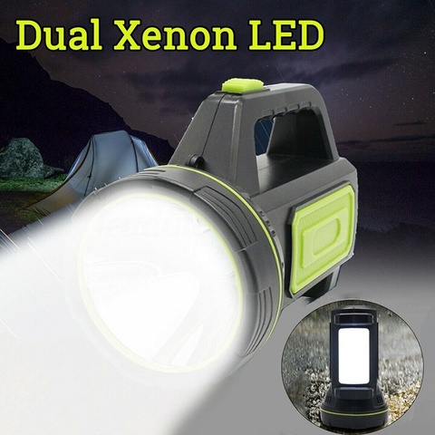 Linterna LED de xenón para trabajo, foco con batería 18650, para senderismo, caza, Camping ► Foto 1/6