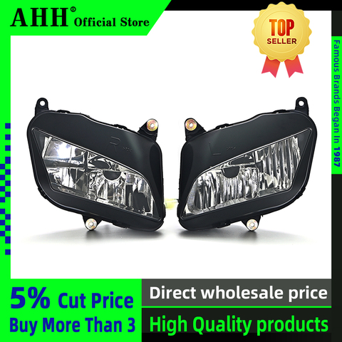 ¡De la motocicleta faro de luz de la cabeza para HONDA CBR600RR 2007, 2008, 2009, 2010, 2011, 2012 CBR600 CBR 600RR 07-12 de la lámpara de la cabeza ► Foto 1/6