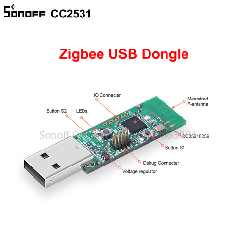 SONOFF-módulo de interfaz USB tipo Dongle, placa de circuito impreso, Analizador de Protocolo de paquete, Zigbee CC2531 ► Foto 1/6