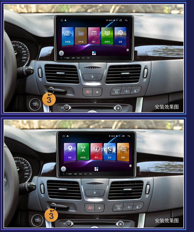 Reproductor Multimedia para coche Renault Latitude Android, radio estéreo para coche, grabadora de cinta, navegación GPS para coche, 128GB ► Foto 1/6