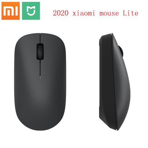 Xiaomi-ratón inalámbrico Lite 1000DPI 2,4 GHz, Mouse ergonómico portátil Mini para juegos de oficina, PC, portátil, 1 ► Foto 1/6