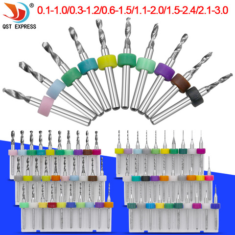 10 unids/set de aleación dura de alta calidad PCB placa de circuito de impresión de carburo Micro brocas herramienta 1,1-2mm ► Foto 1/6