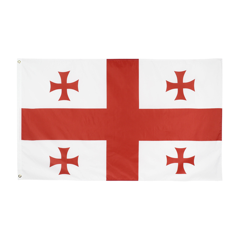 Flaglink 3x5fts 90*150cm geo ge bandera de Georgia ► Foto 1/6