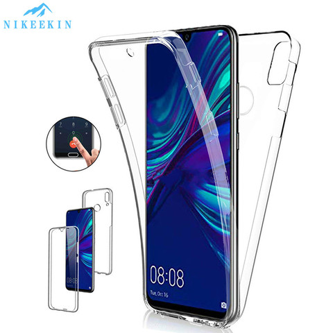 360 doble fundas de silicona para Xiaomi Poco X3 NFC M3 Mi nota 10 9T Mi 10T Pro 8 9 SE Mi A1 A3 A2 10T Lite de cuerpo completo cubierta transparente ► Foto 1/6