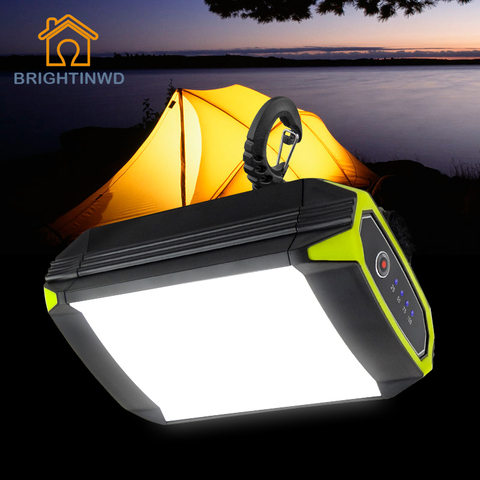 Linterna de Banco de energía móvil intermitente, puerto USB, luz para tienda aire libre, lámpara colgante portátil, 30 LED, linterna de Camping ► Foto 1/6