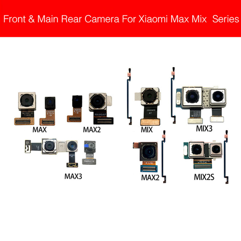 Cámara delantera y trasera principal para Xiaomi Mi Mix 2 2S 3/Mi Max 2 3 frontal pequeña cámara trasera Flex Cable modelo piezas de repuesto ► Foto 1/6