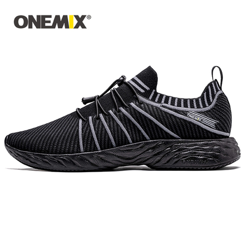 Onemix zapatillas de retro running shoes zapatillas de deporte al aire libre zapatos transpirables hombres zapatillas para correr al aire libre senderismo ► Foto 1/6