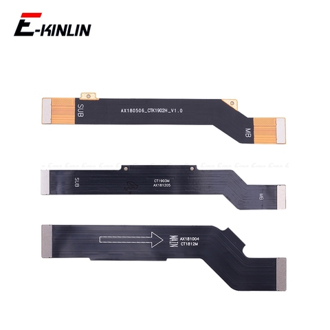 100% nueva placa madre principal conectar el Cable flexible LCD para Xiaomi Mi A2 Lite 8 SE RedMi S2 PocoPhone F1 6A Nota 6 7 Pro ► Foto 1/6