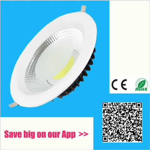 Lámpara de techo de decoración para el foco LED COB, foco empotrable LED Ultra precioso regulable, AC110V, 2022 V, 5W/10W/15W/30w/60w, 220 ► Foto 1/6