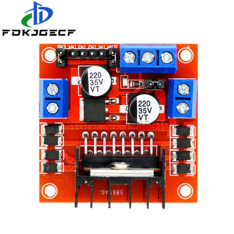 Módulo de placa de controlador L298N, robot de coche inteligente, motor paso a paso L298, placa de pruebas peltier, potencia alta, 1 unidad ► Foto 1/2