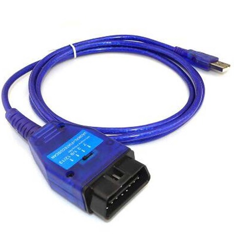 Cable de diagnóstico para coche, herramienta de escáner Ecu OBD2, interfaz de interruptor USB de 4 vías, para Fiat FTDI, 1 Uds. ► Foto 1/6